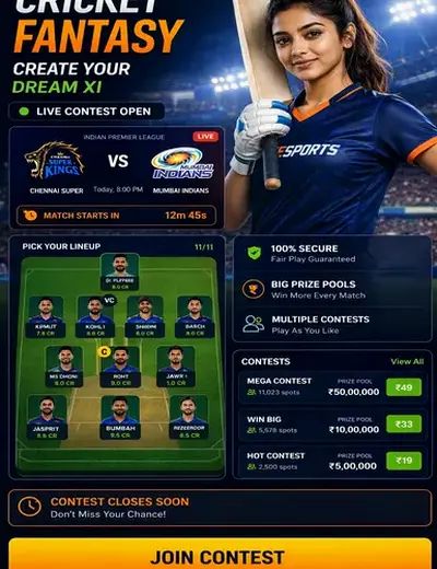 Www2hbet (2 hbet) fantasy cricket & matchday visual 3
